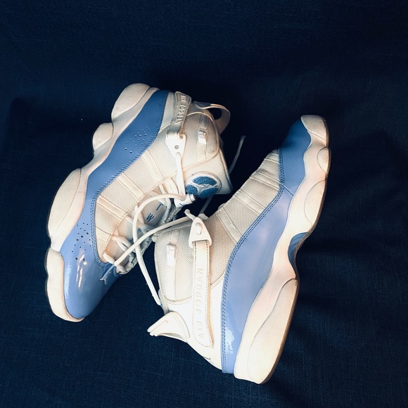 Men’s Jordans six rings baby blue sneakers - Picture 7 of 10